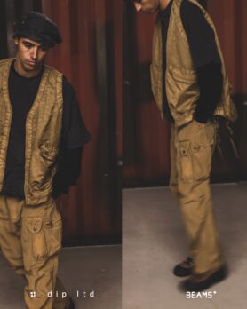 dip x BEAMS PLUS Garment Dyed Nylon Capsule Spring 2025 5