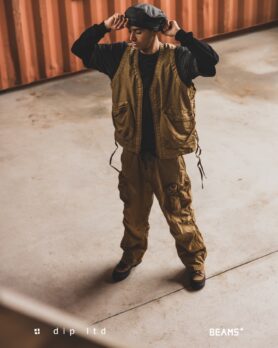 dip x BEAMS PLUS Garment Dyed Nylon Capsule Spring 2025 7
