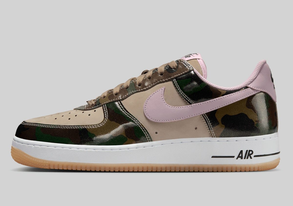 Nike Air Force 1 Low Camo Pink Swoosh HQ1967-200 2