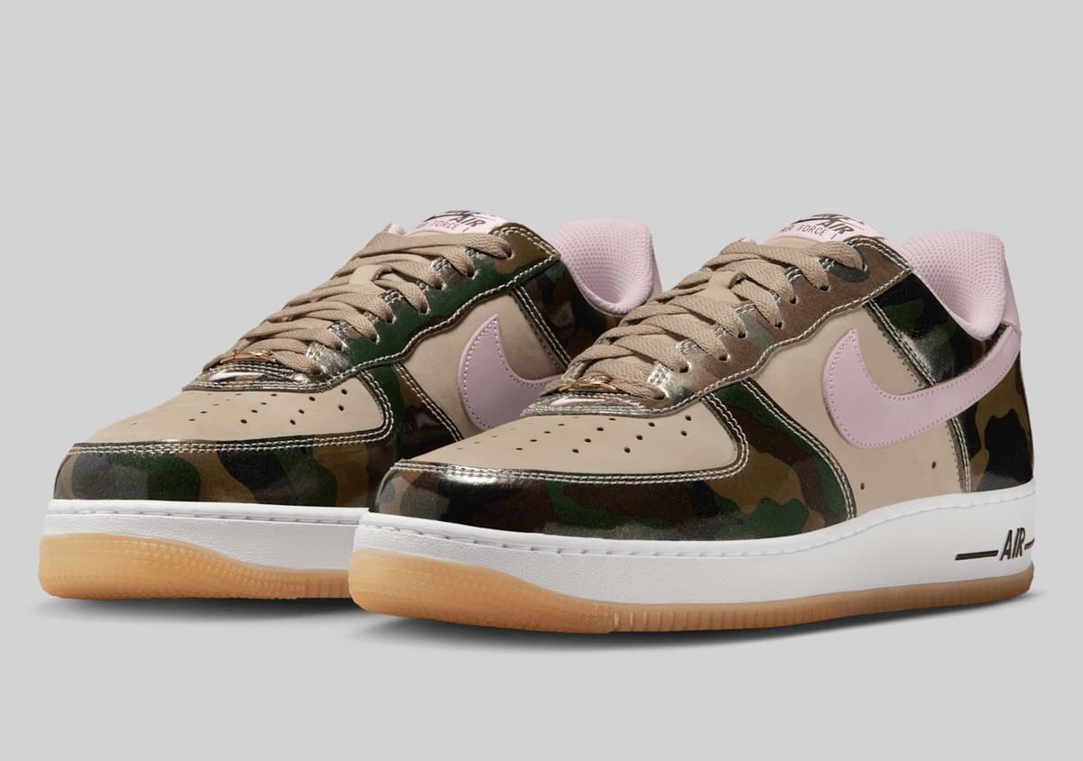 Nike Air Force 1 Low Camo Pink Swoosh HQ1967-200 4
