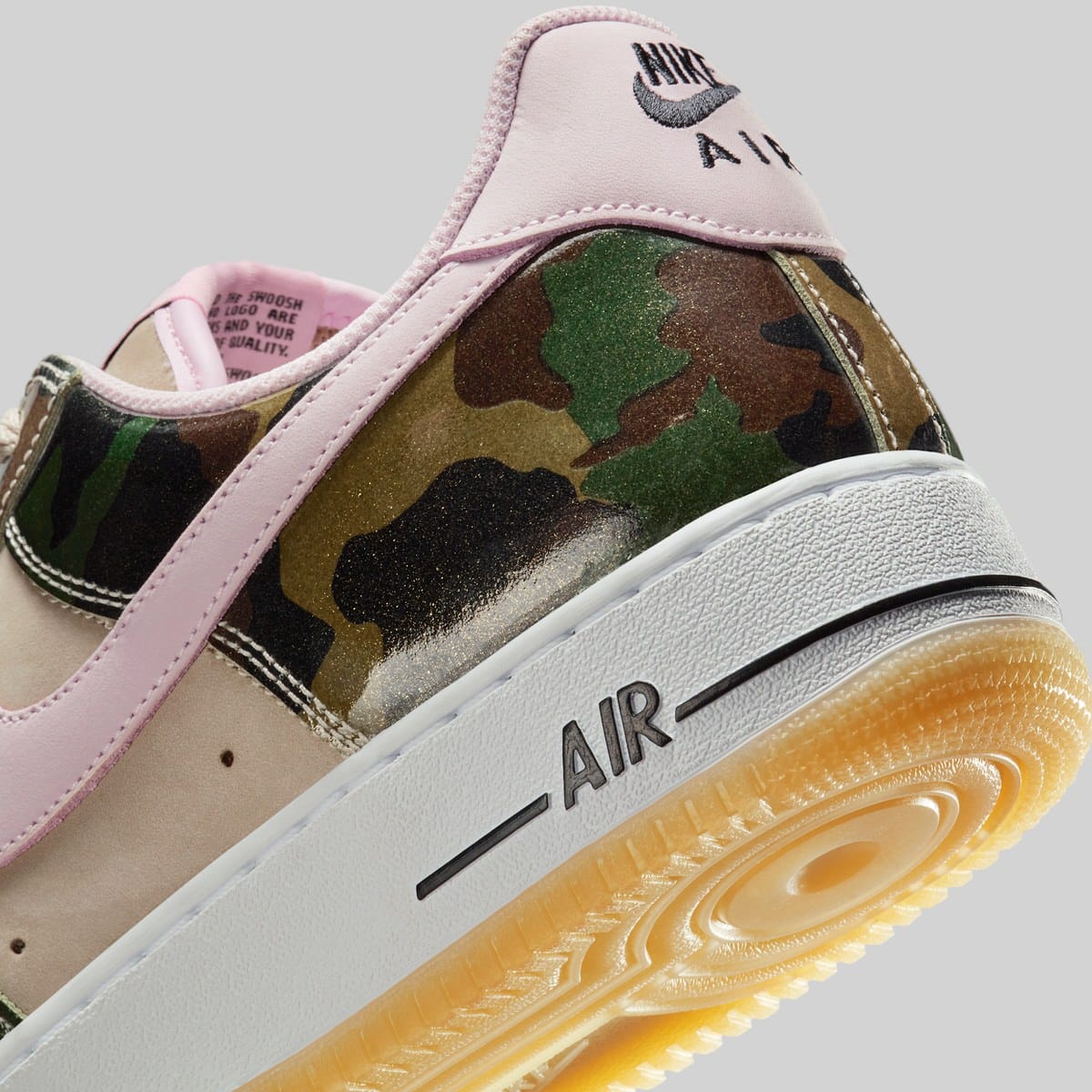 Nike Air Force 1 Low Camo Pink Swoosh HQ1967-200 8