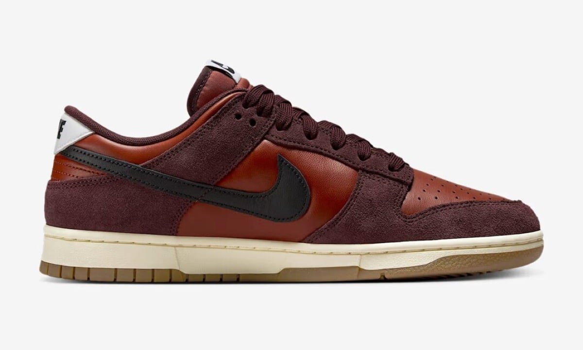 Nike Dunk Low Mars Stone Burgundy Crush IB6399-600 3