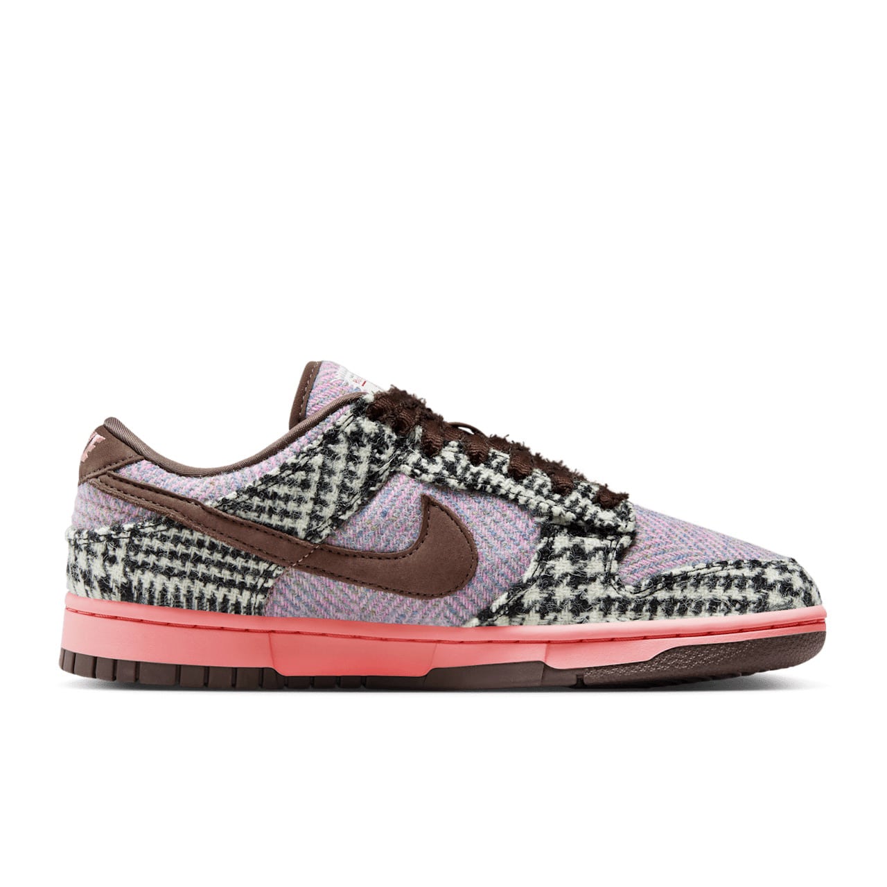 Harris Tweed x Nike Dunk Low Denim Turquoise Baroque Brown HQ5036-902 3