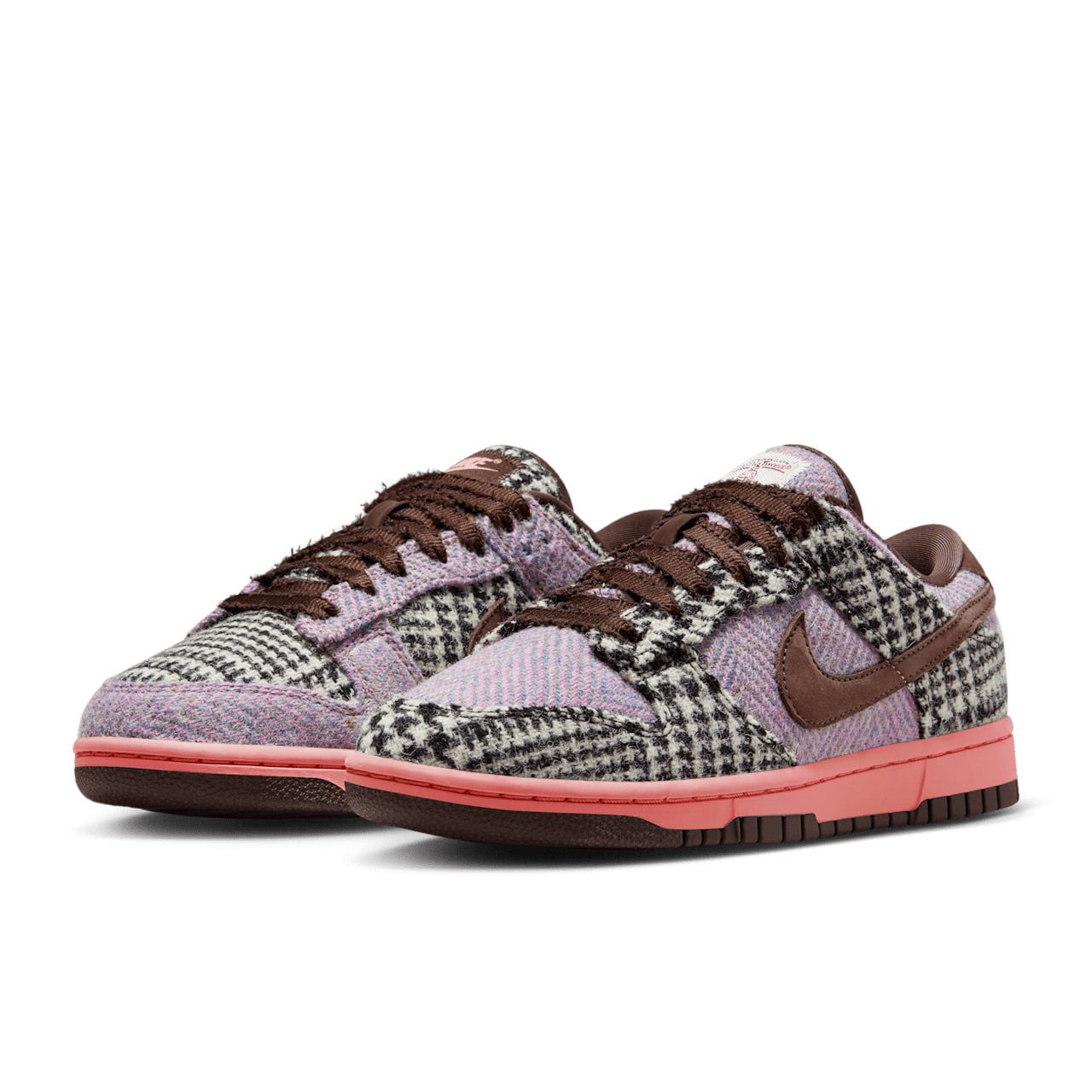 Harris Tweed x Nike Dunk Low Denim Turquoise Baroque Brown HQ5036-902 4
