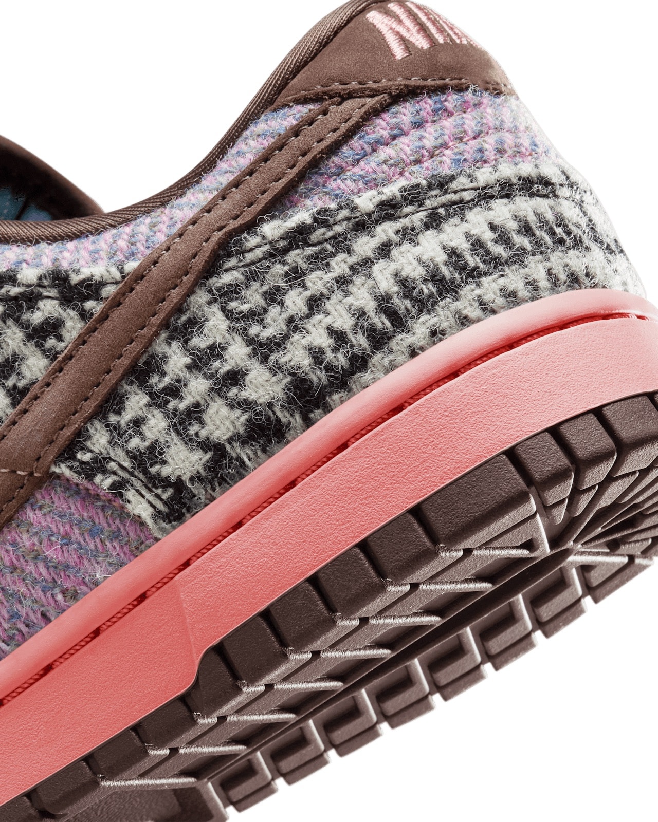 Harris Tweed x Nike Dunk Low Denim Turquoise Baroque Brown HQ5036-902 8