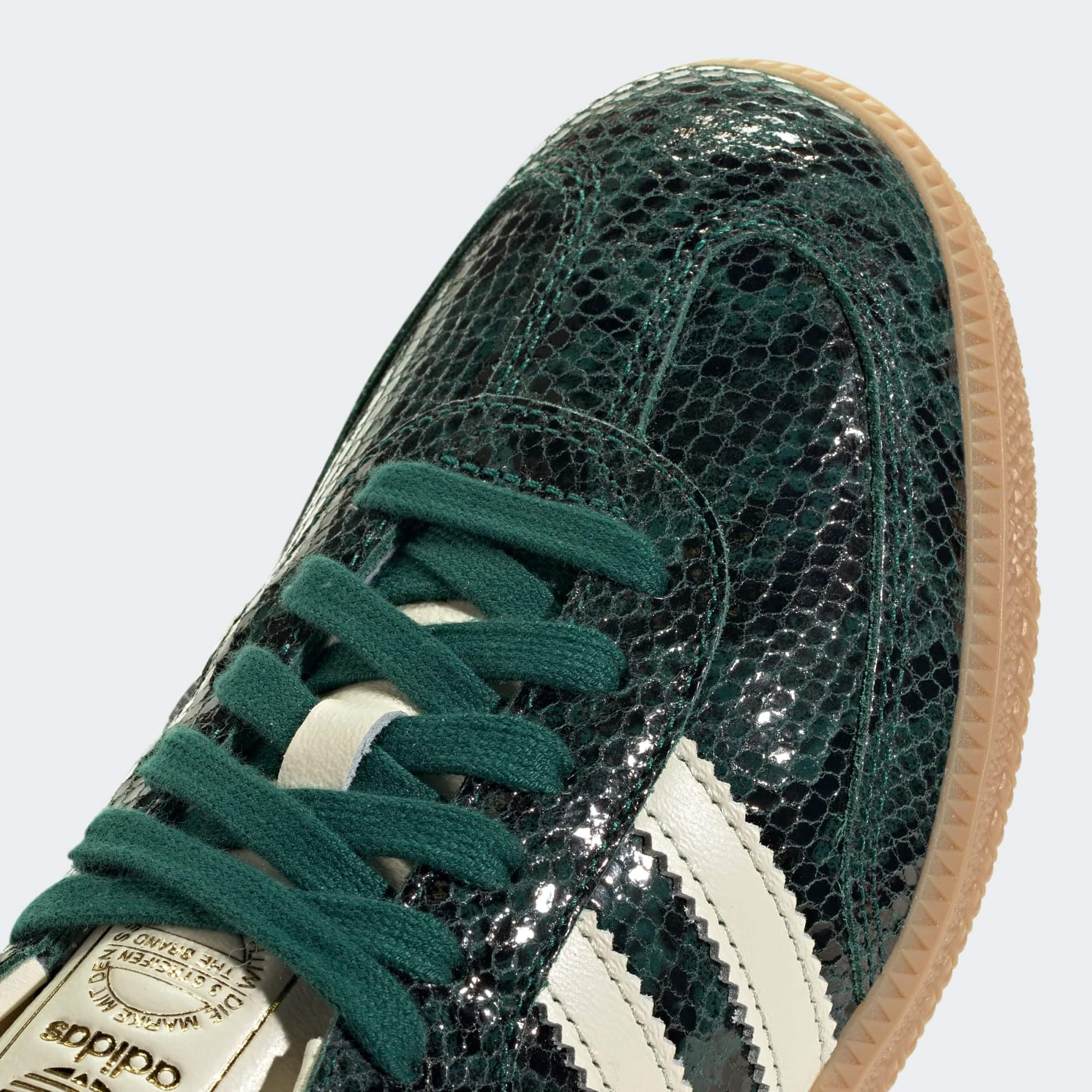 adidas Samba Snakeskin Black Collegiate Green JR8848 8
