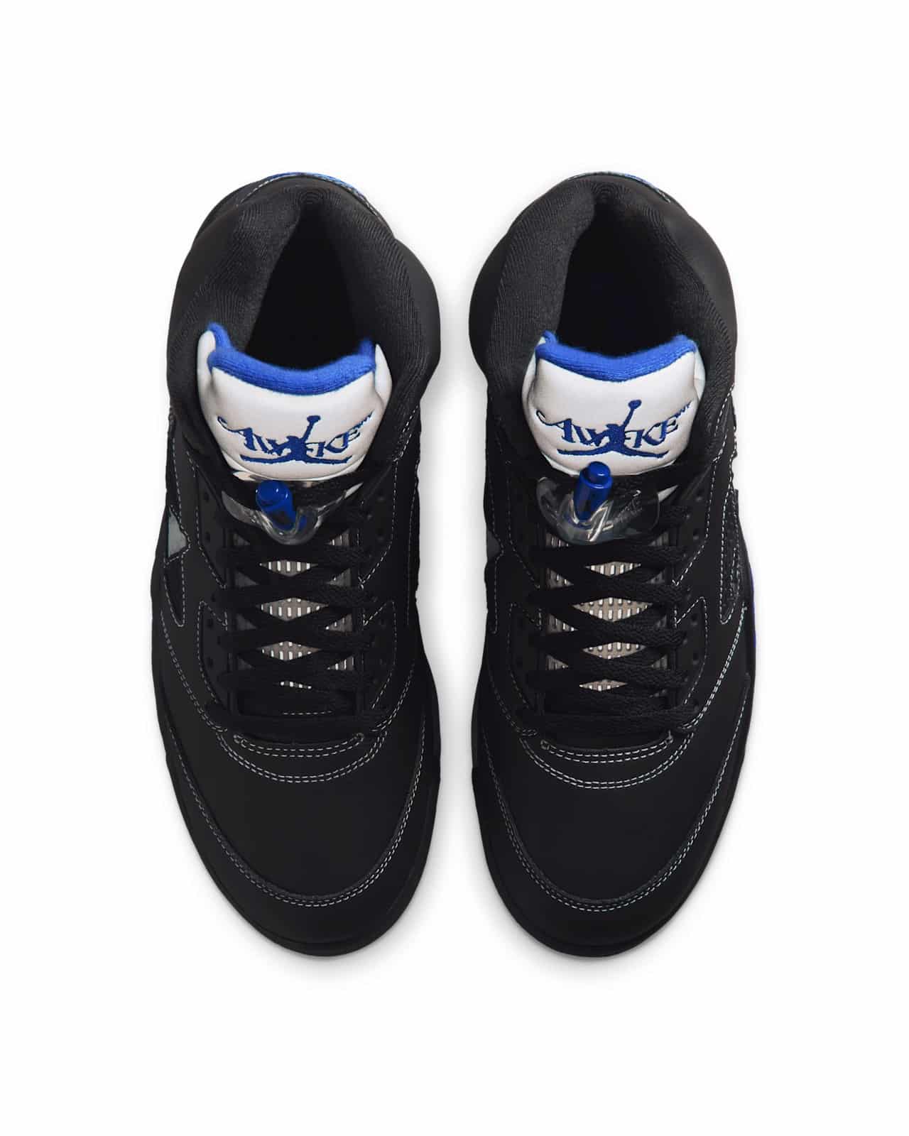 Awake NY x Air Jordan 5 Black Racer Blue DV4982-004 5