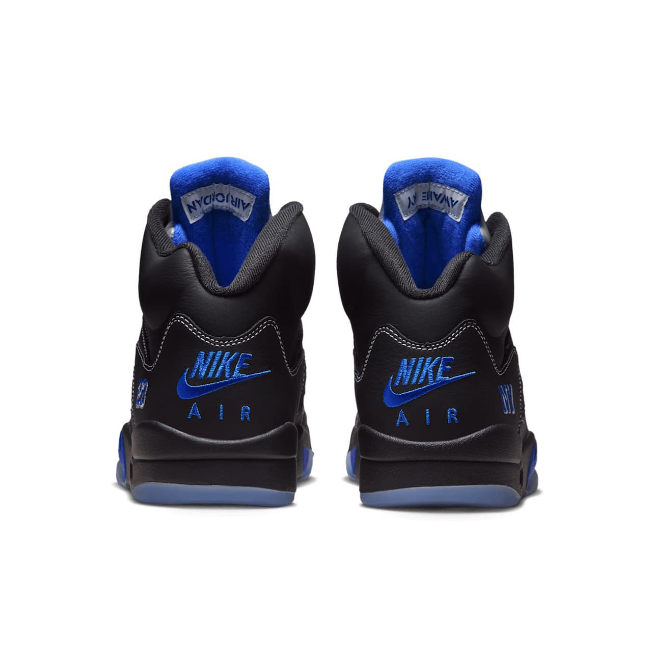 Awake NY x Air Jordan 5 Black Racer Blue DV4982-004 6