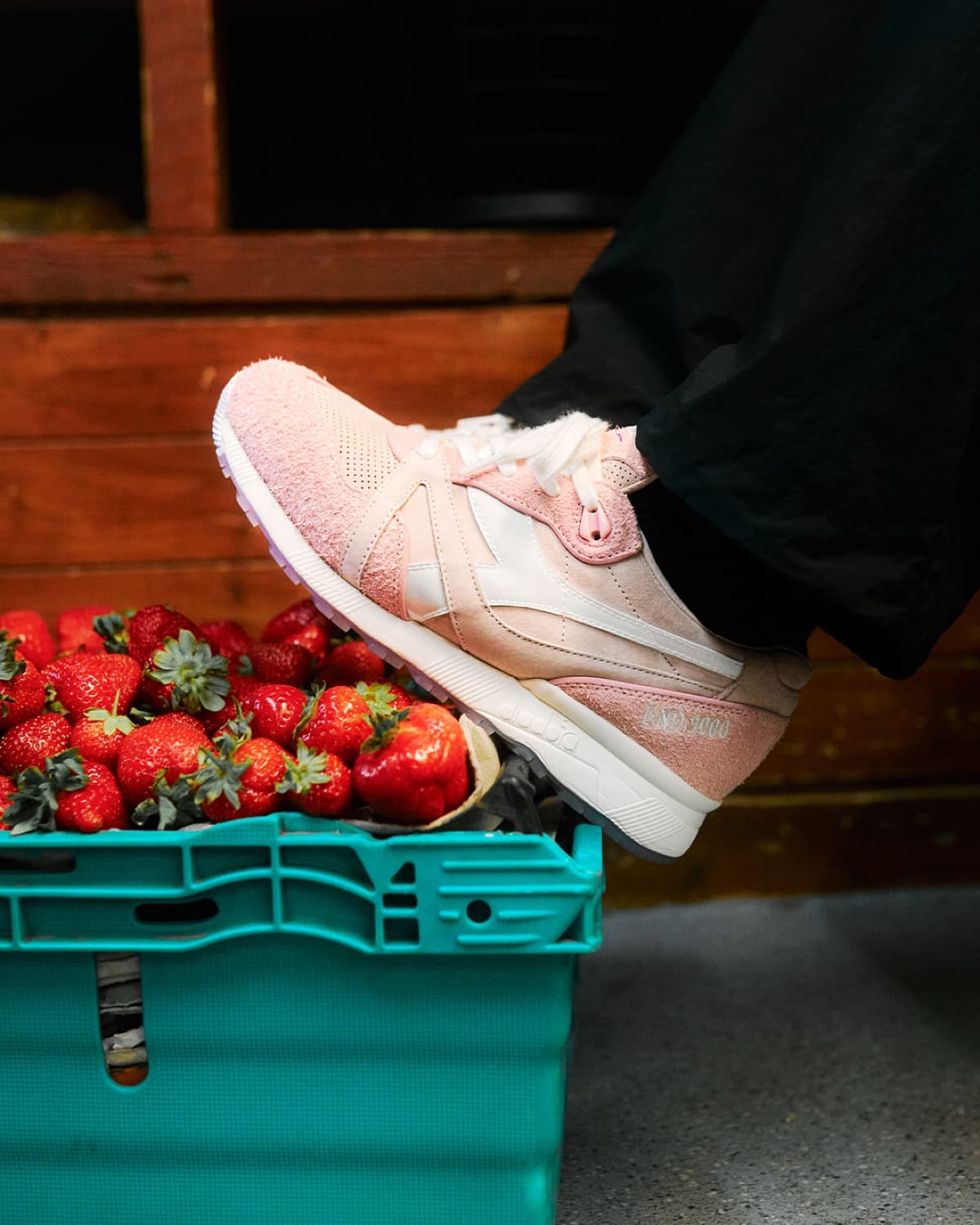 END x Diadora N9000 Strawberries Fall 2025 10