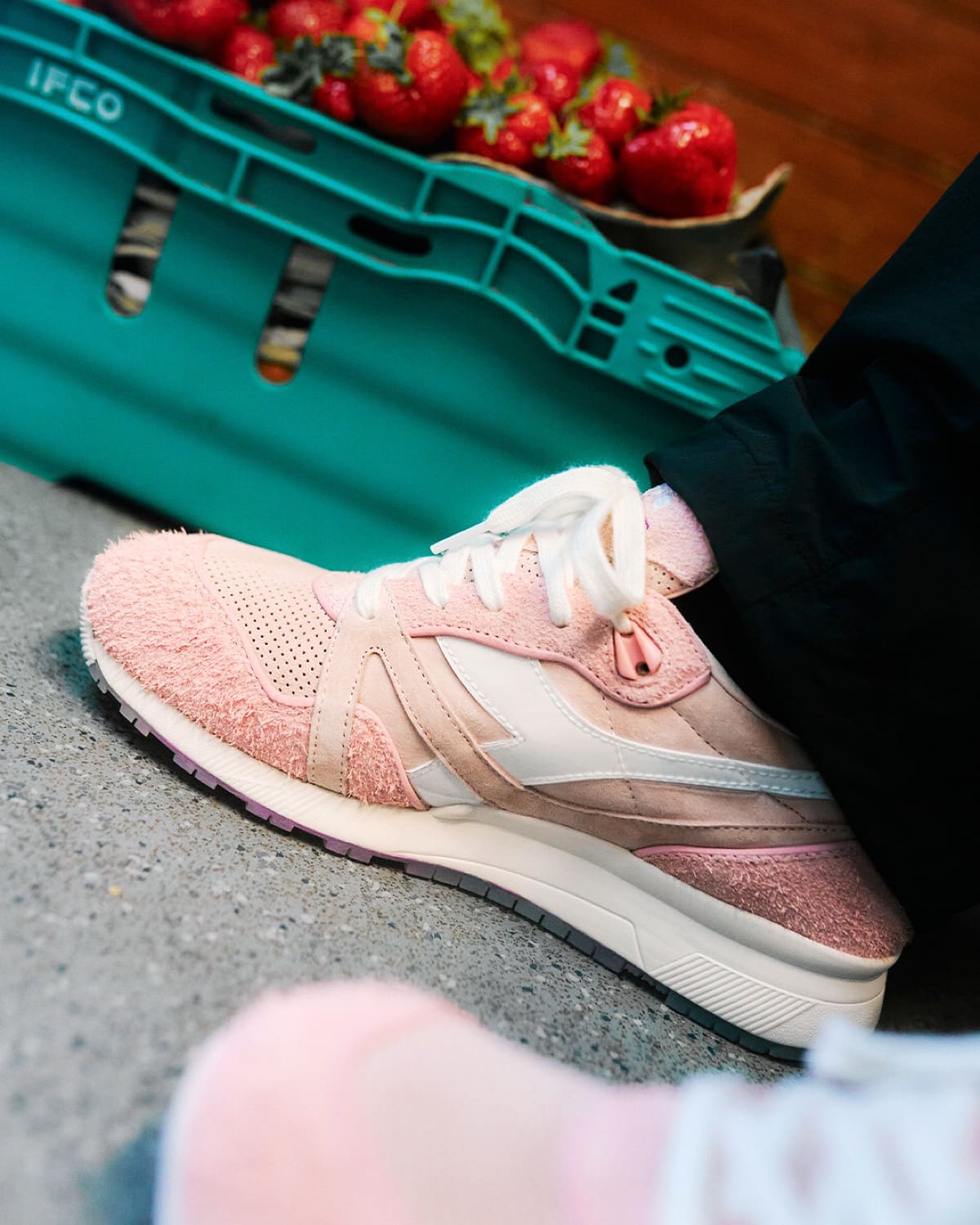 END x Diadora N9000 Strawberries Fall 2025 8
