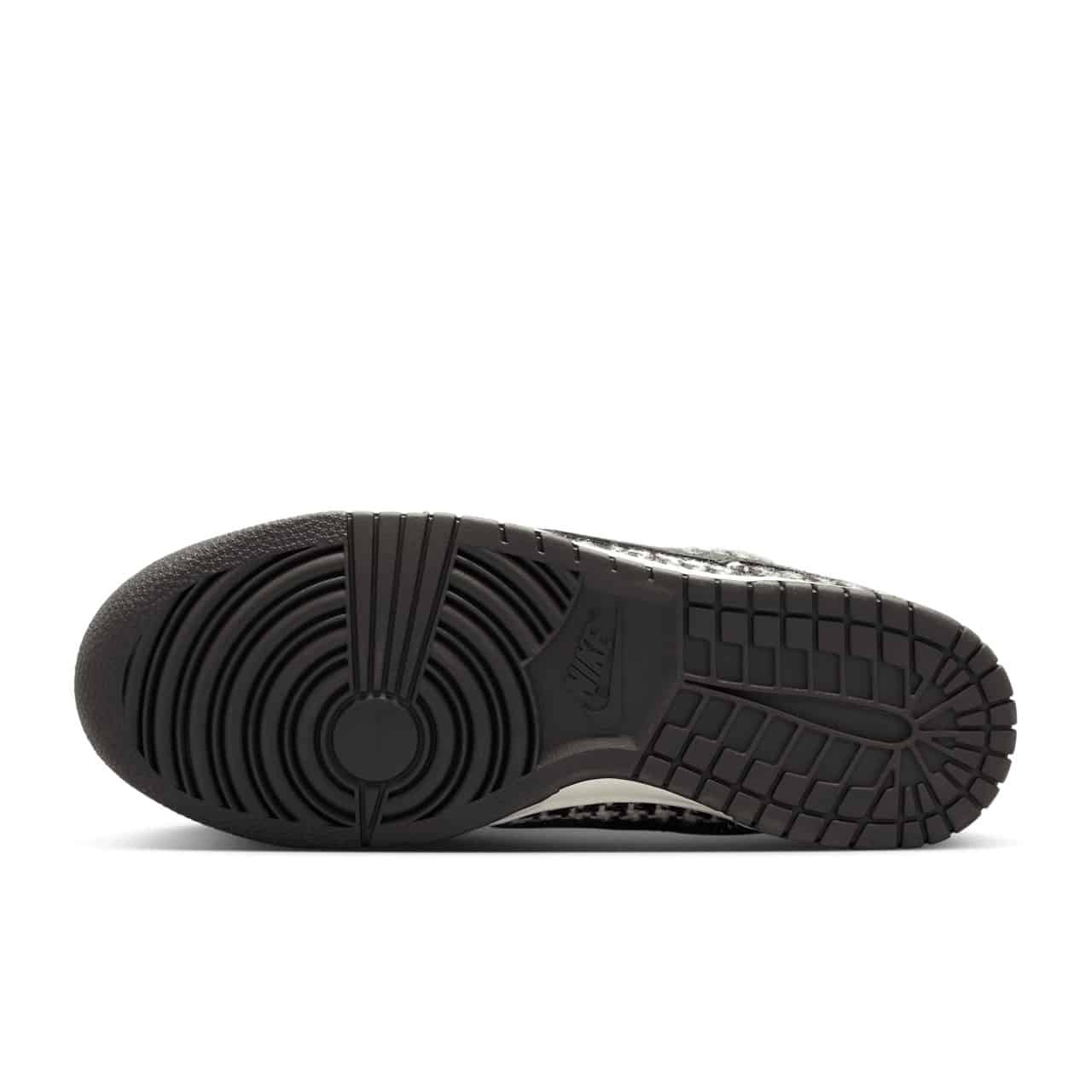 Harris Tweed x Nike Dunk Low White Black HQ5036-901 1