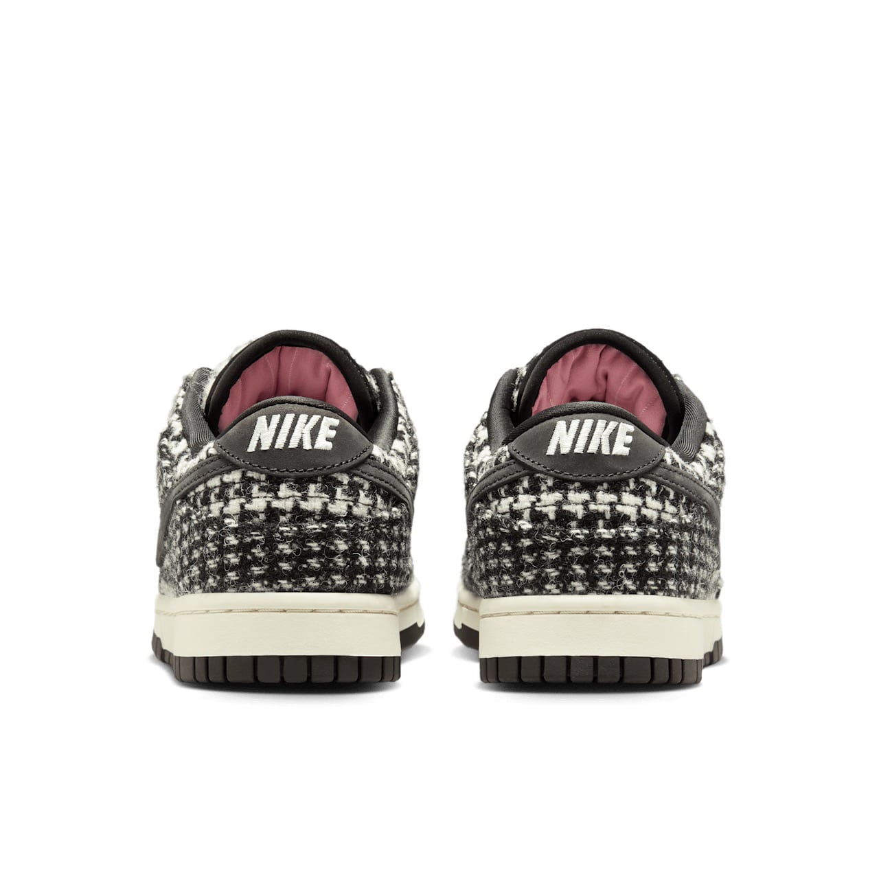 Harris Tweed x Nike Dunk Low White Black HQ5036-901 6