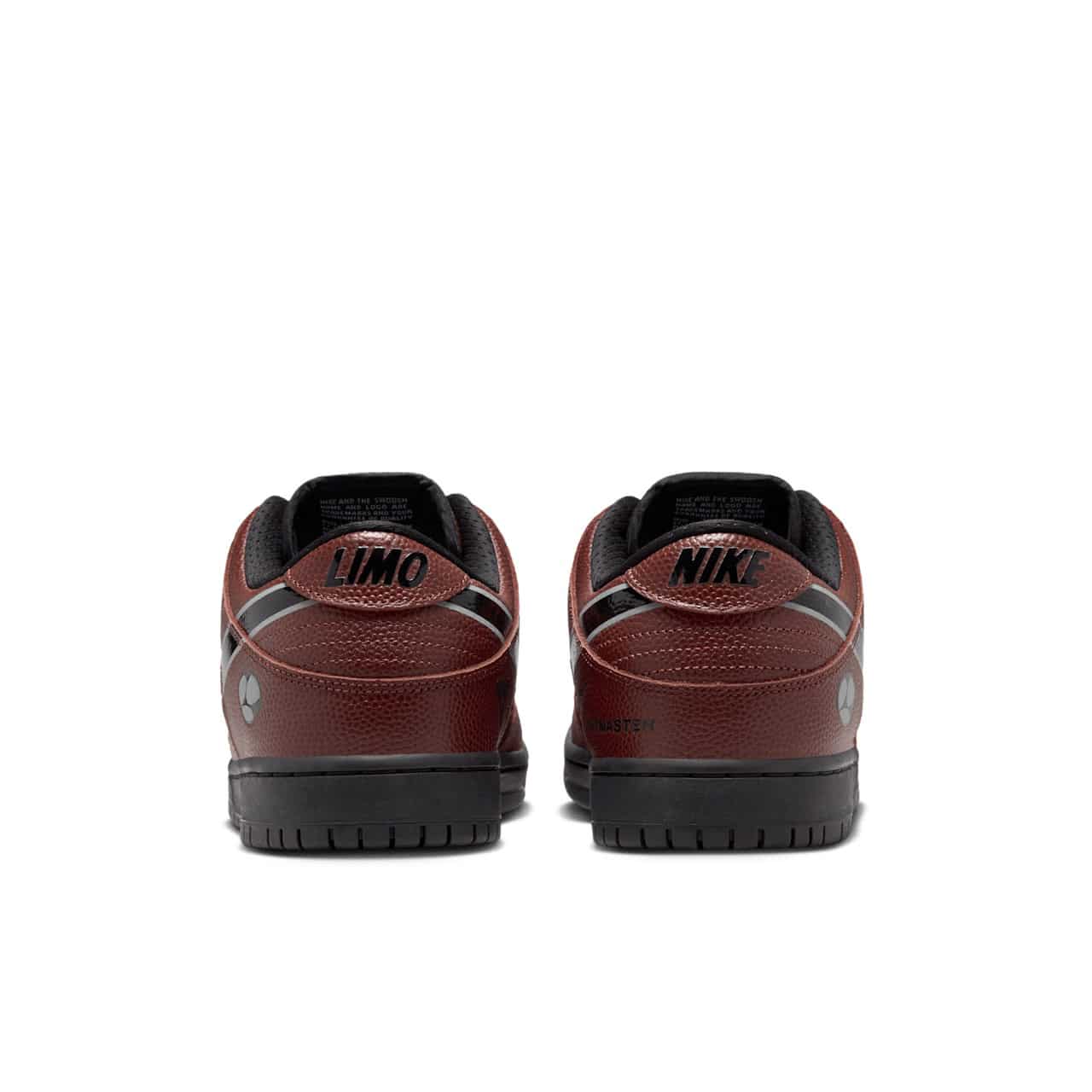 Limosine Skateboards x Nike SB Dunk Low Black Brown HJ4131-200 6