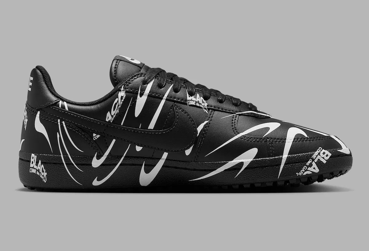 Comme des Garcons BLACK Nike Field General 82 Black White IM7417-001 3