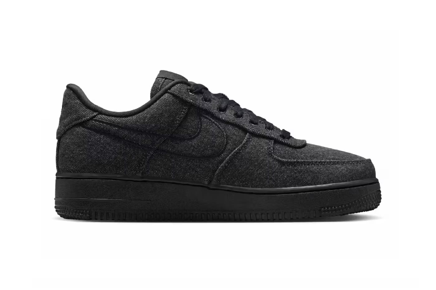 Nike Air Force 1 Black Denim IM7809-010 3