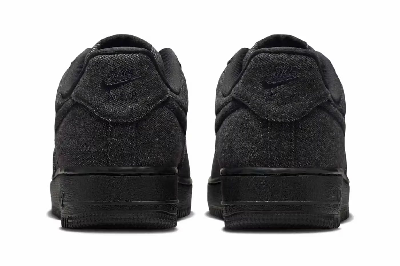 Nike Air Force 1 Black Denim IM7809-010 6
