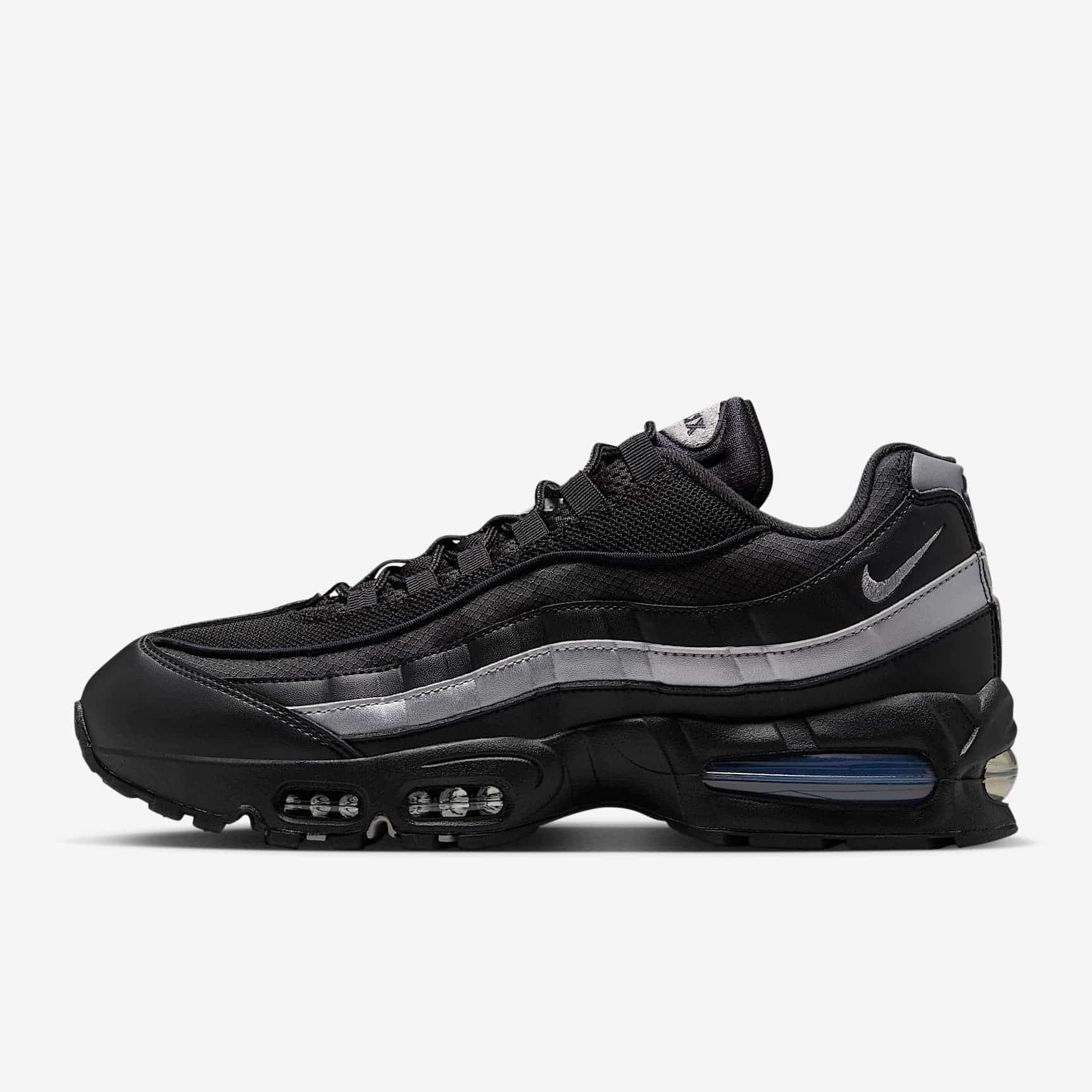 Nike Air Max 95 Big Bubble Black Metallic Silver IB1667-003 2