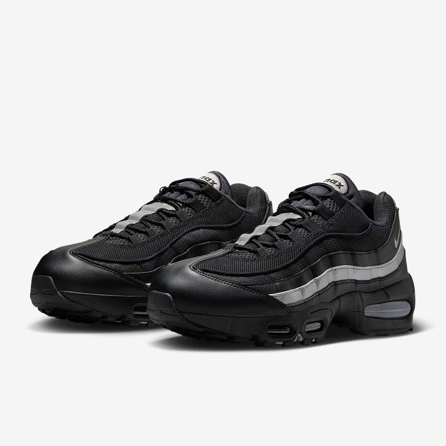 Nike Air Max 95 Big Bubble Black Metallic Silver IB1667-003 4