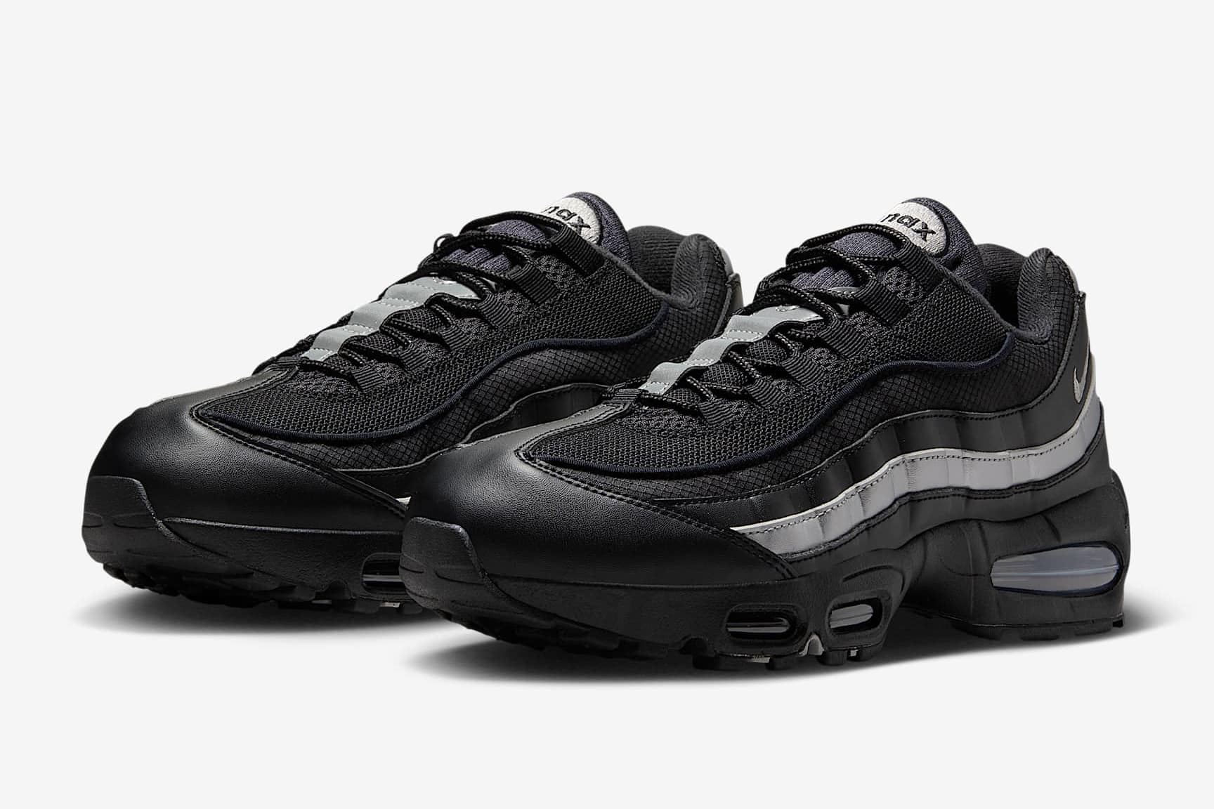 Nike Air Max 95 Big Bubble Black Metallic Silver IB1667-003