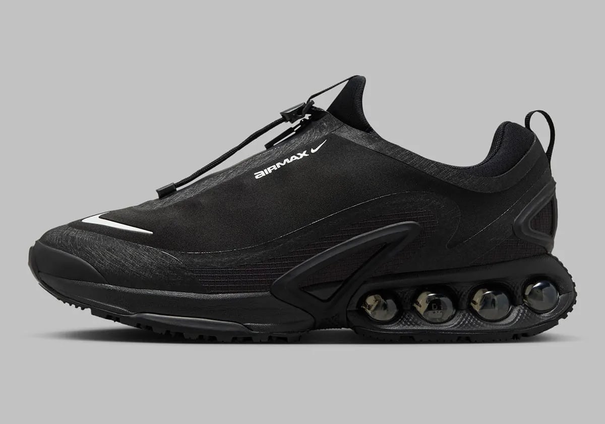 Nike Air Max DN Roam Black Metallic Silver HQ8605-001 2