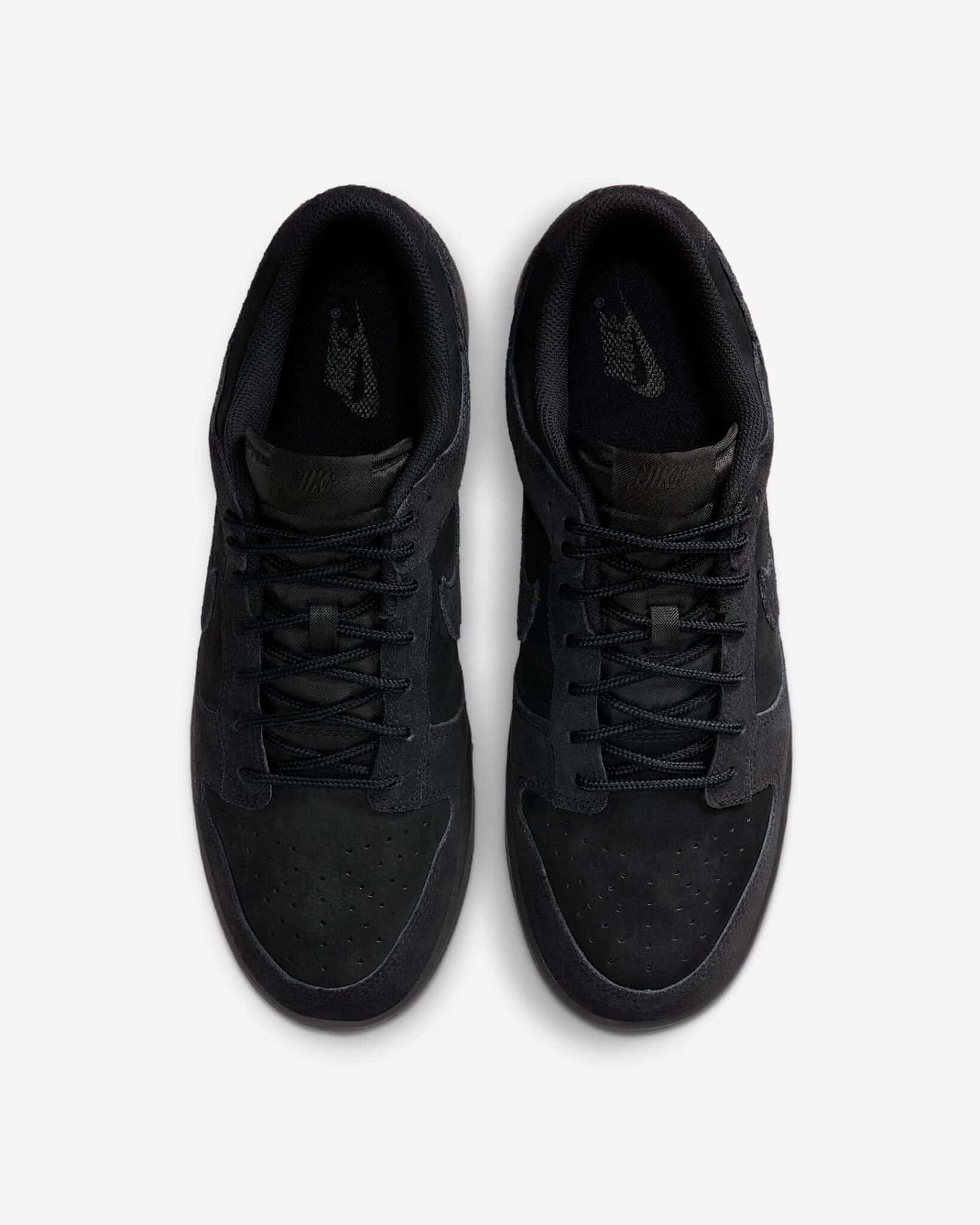Nike Dunk Low Triple Black Suede IB6651-001 5