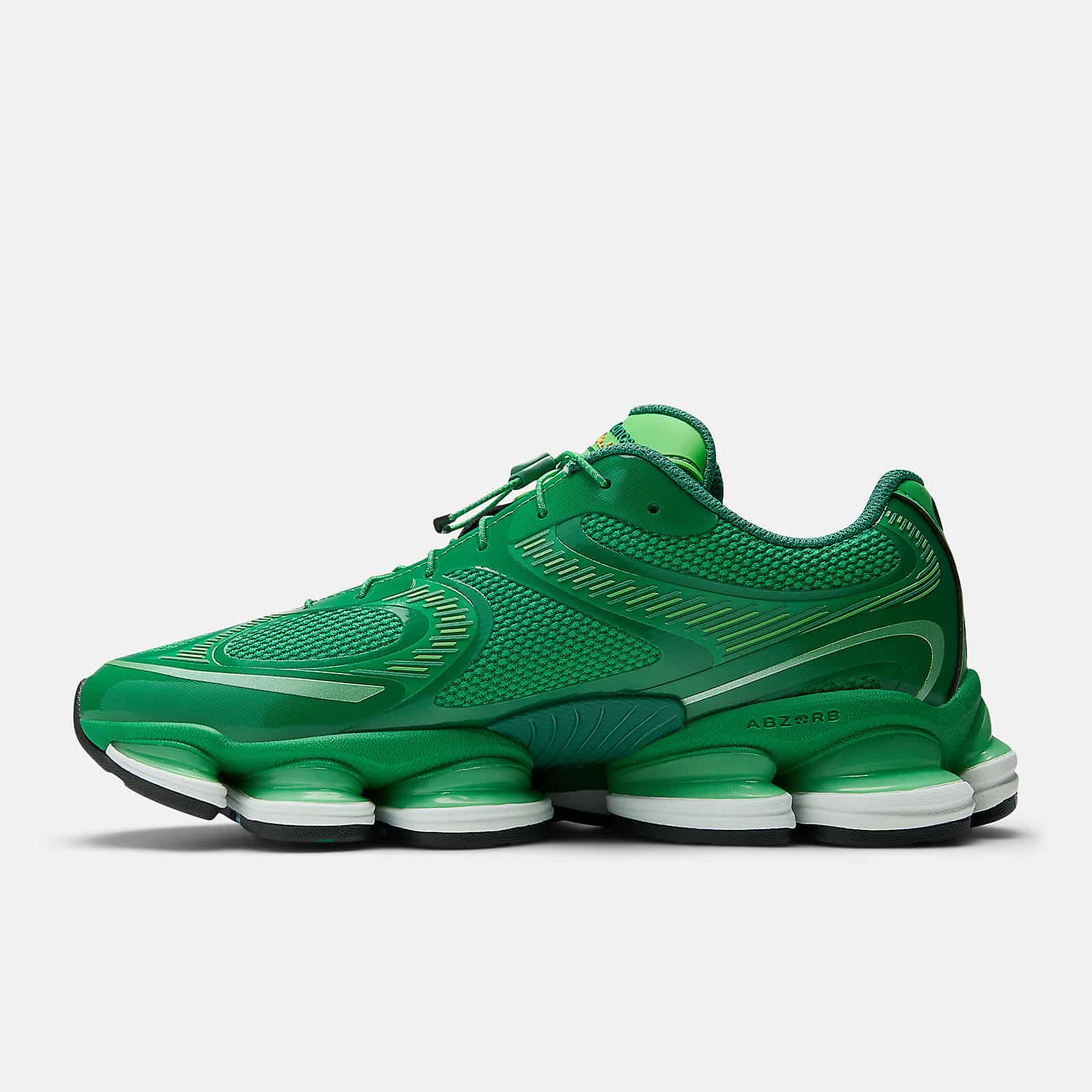 Amine x New Balance ABZORB 2000 Bright Green U2000ME 3