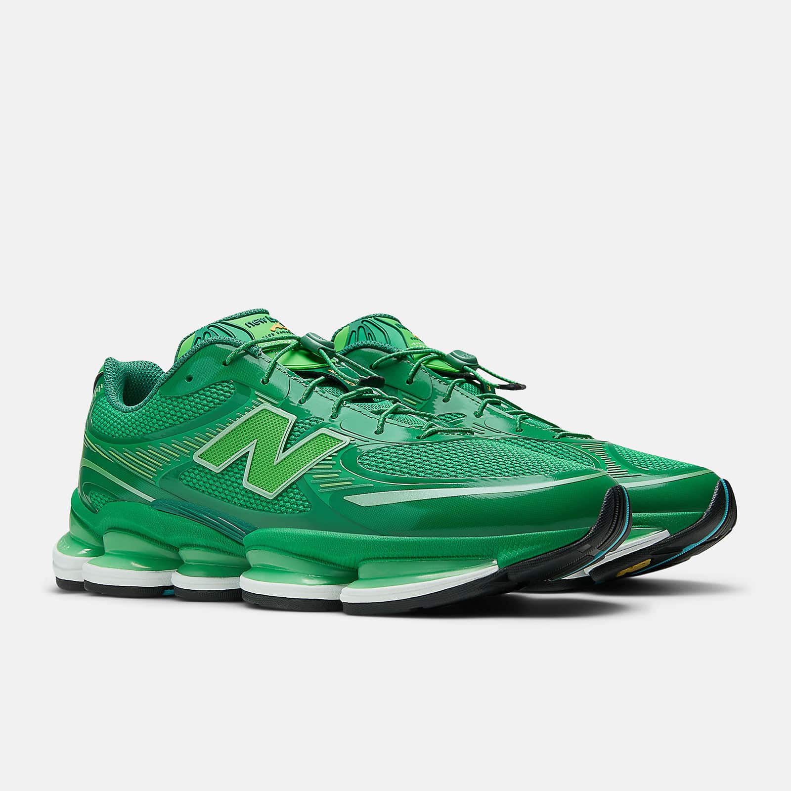 Amine x New Balance ABZORB 2000 Bright Green U2000ME 4