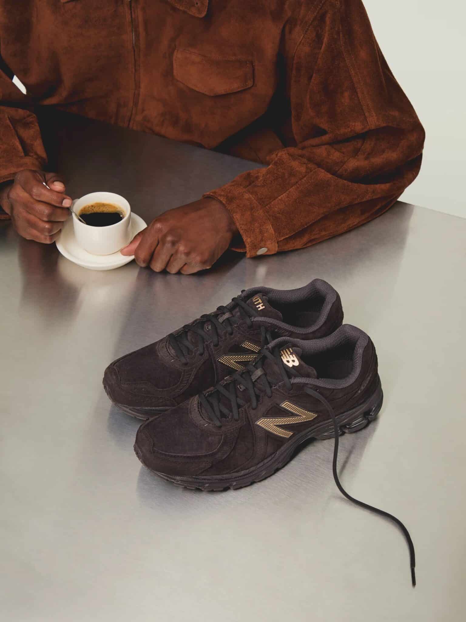 Kith x New Balance 860v2 Espresso Fall 2025 8
