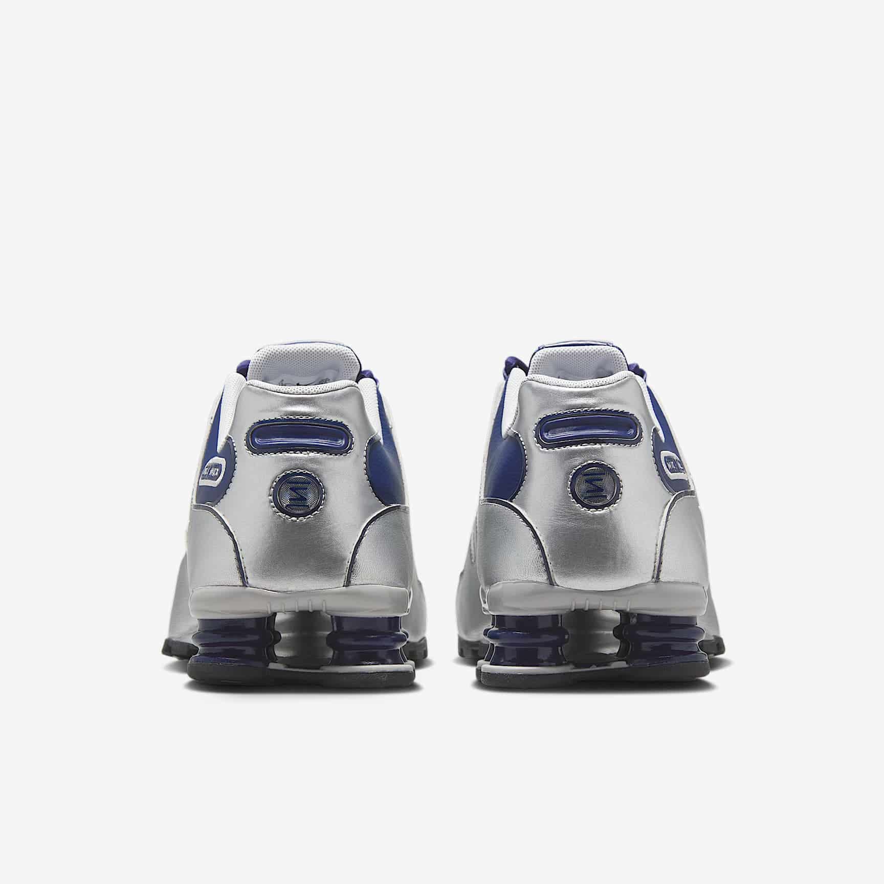 Nike Shox NZ Midnight Navy Metallic Silver 378341-402 6
