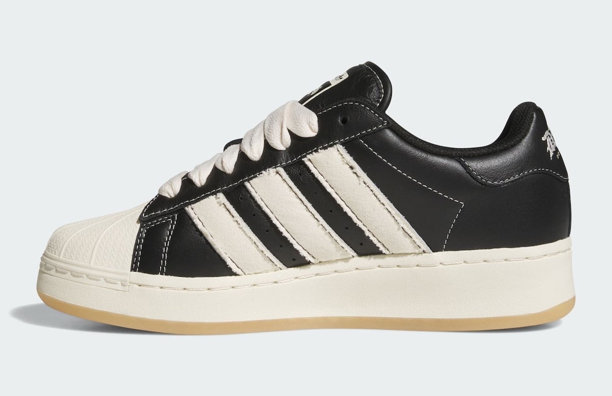DIOS adidas Superstar XLG Black HQ7248 2