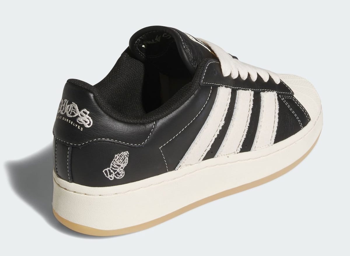 DIOS adidas Superstar XLG Black HQ7248 4