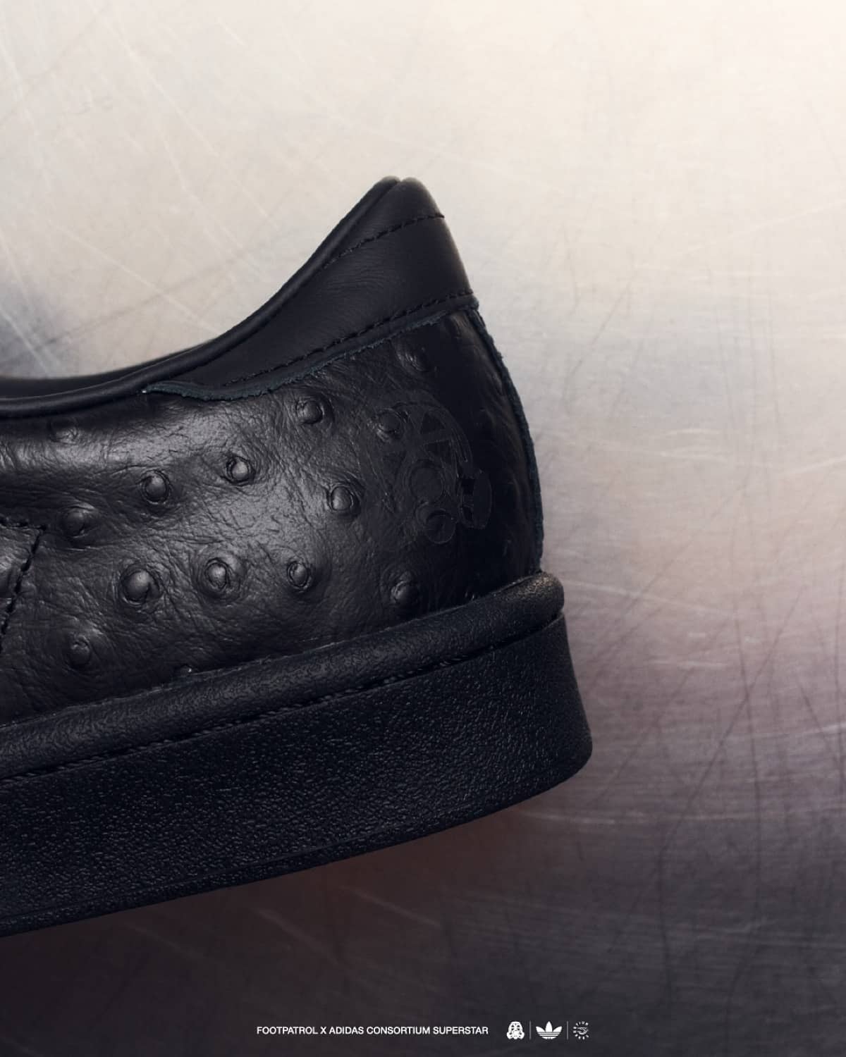 Footpatrol x adidas Consortium Superstar Black 2025 18