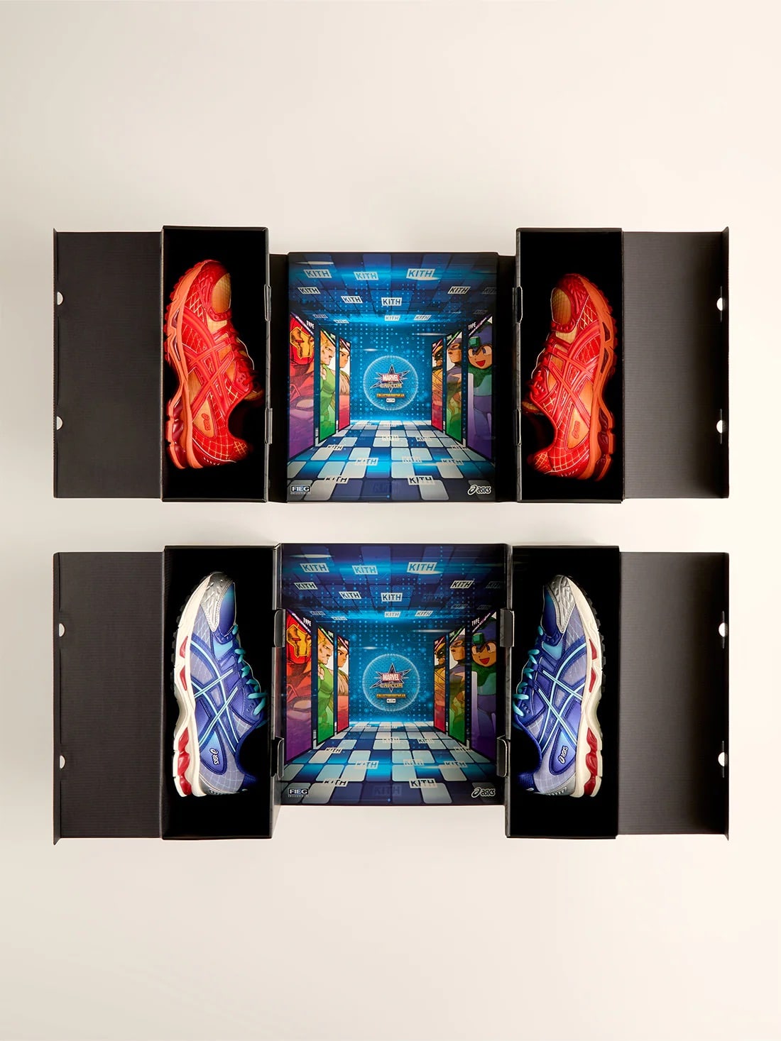 Kith for ASICS Marvel vs Capcom 2025 2