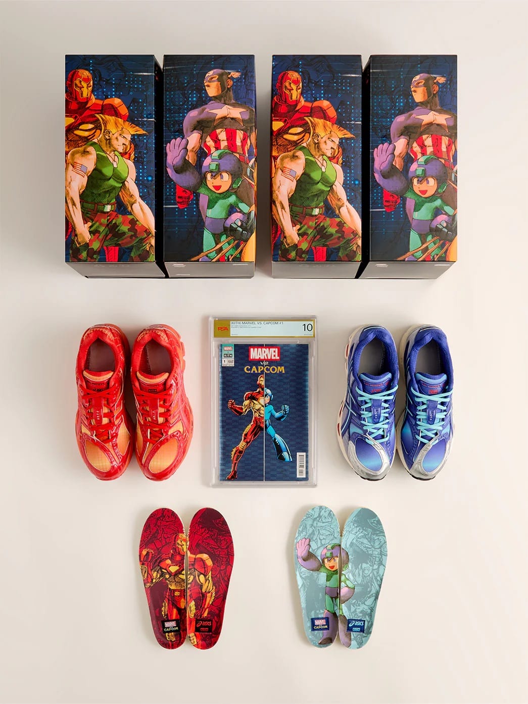 Kith for ASICS Marvel vs Capcom 2025 3