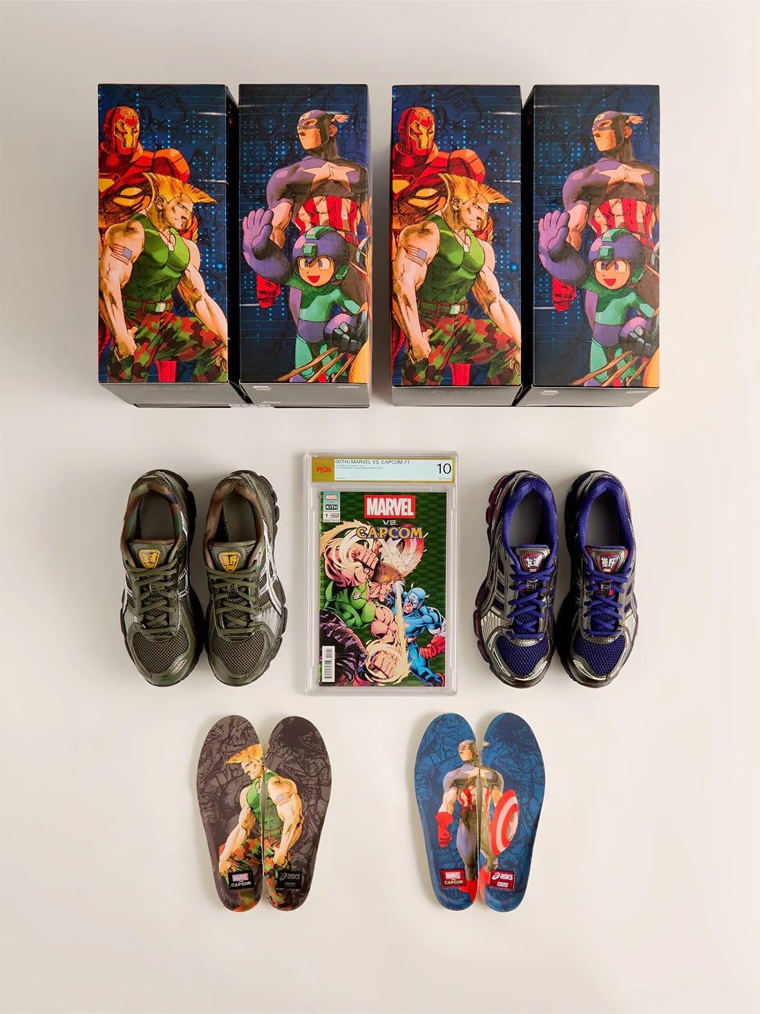 Kith for ASICS Marvel vs Capcom 2025 7