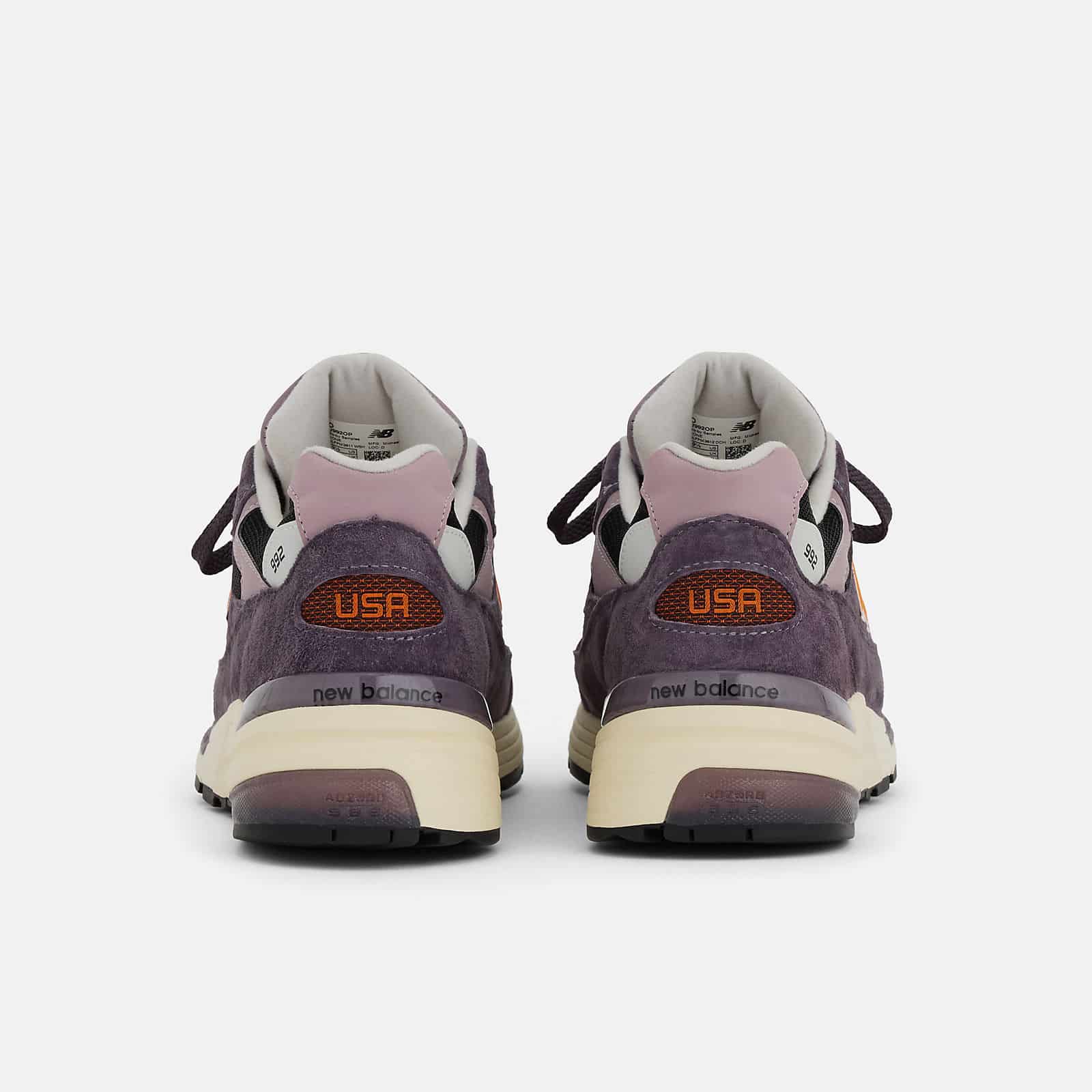 New Balance 992 Dark Ice Wine U992OP 6