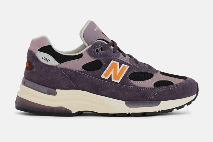 New Balance 992 Dark Ice Wine U992OP