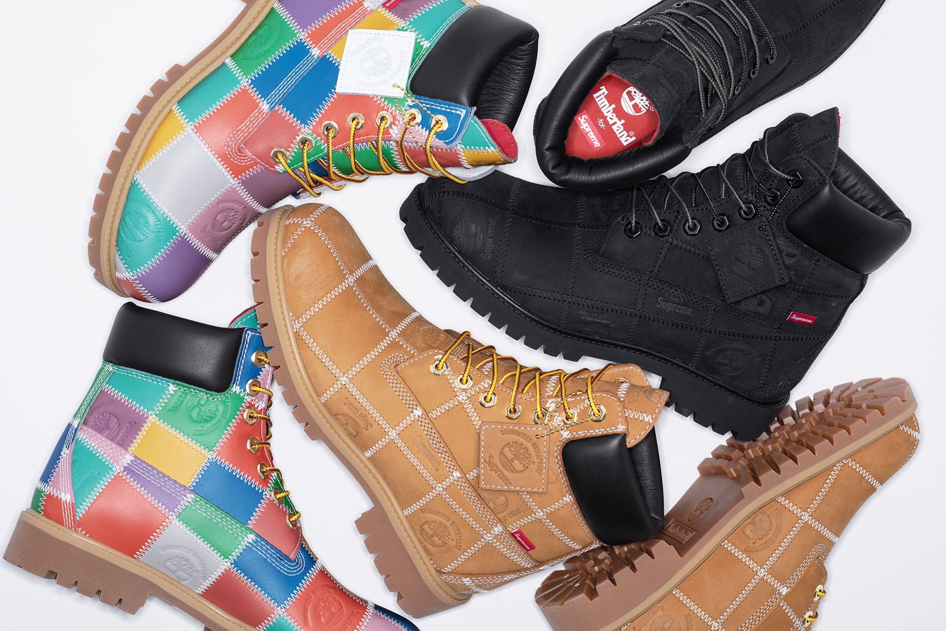Supreme odświeża legendę Timberlanda w patchworkowym designie