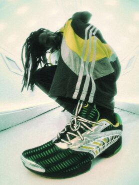 Brain Dead x adidas Climacool Core Black Impact Yellow JQ6793 6