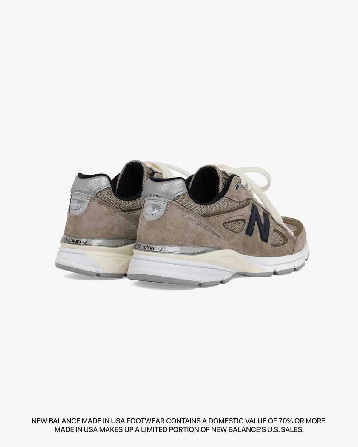 JJJJound x New Balance 990v4 Mushroom 2