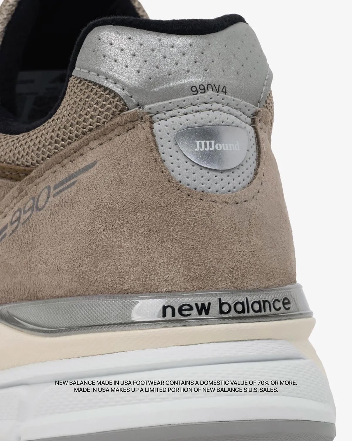 JJJJound x New Balance 990v4 Mushroom 4