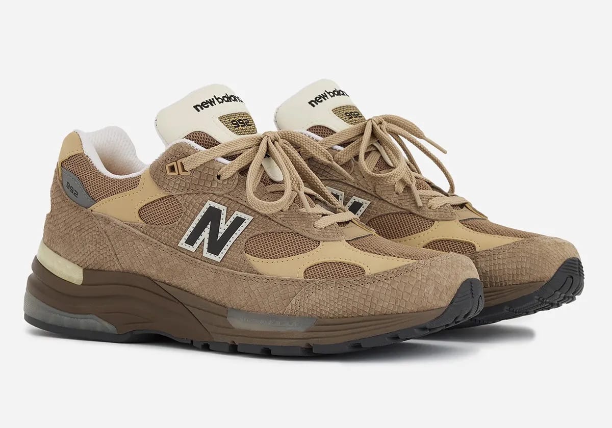 New Balance 992 Driftwood Rich Oak U992SG Made in USA 4