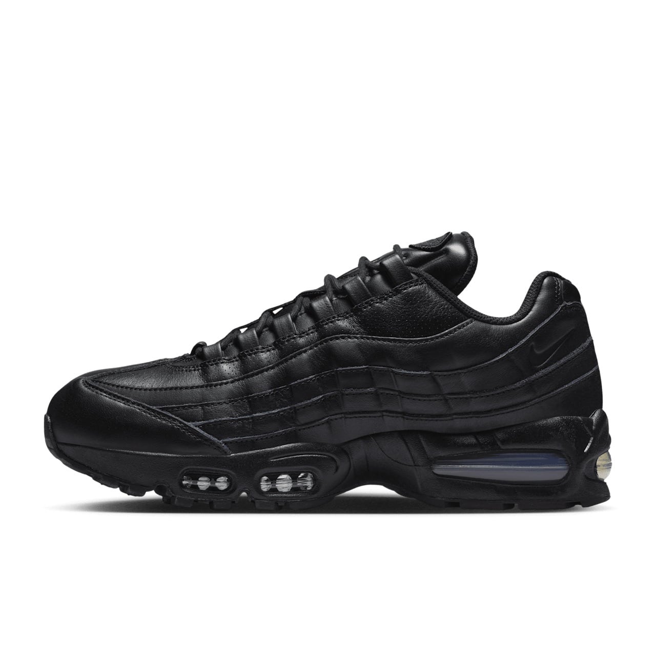 Nike Air Max 95 Black Leather IM0696-001 2