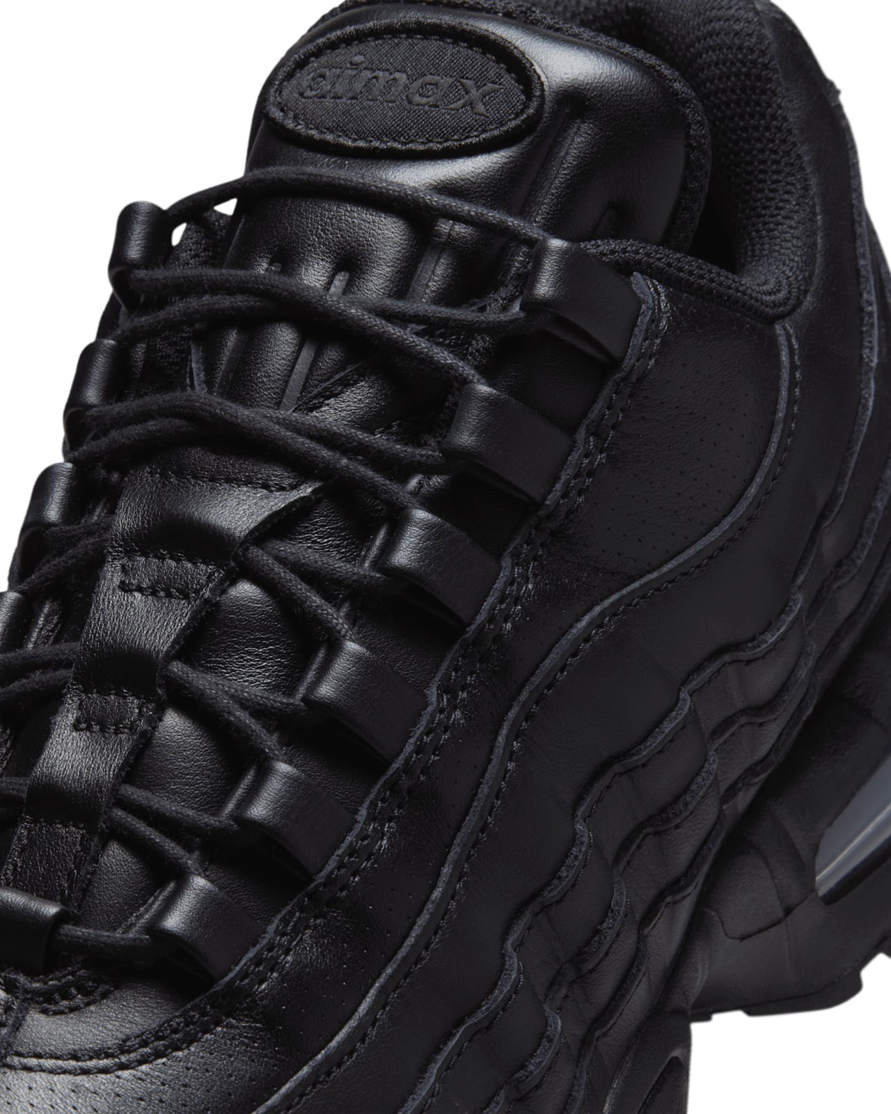 Nike Air Max 95 Black Leather IM0696-001 7