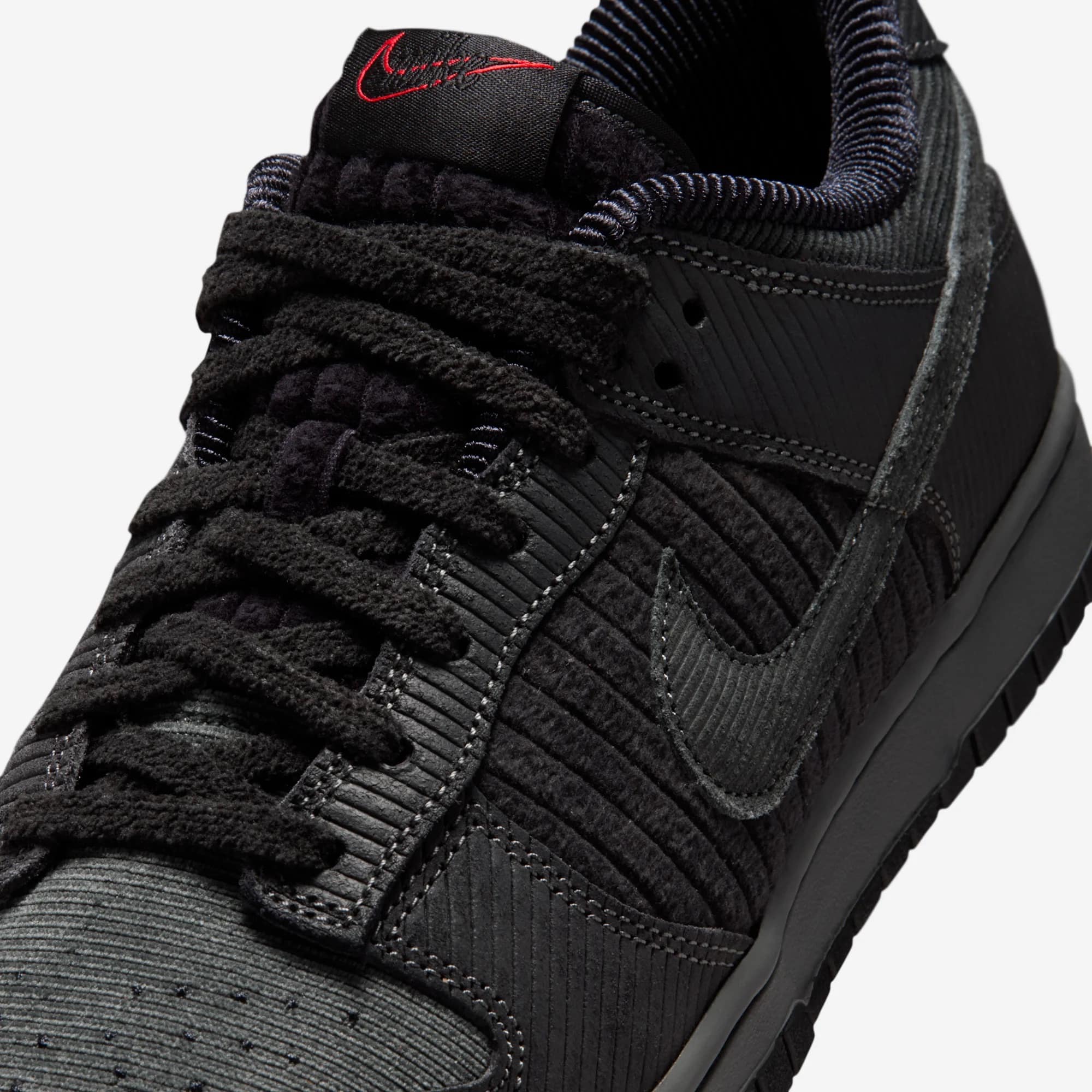 Nike Dunk Low Black Corduroy IB7746-001 7