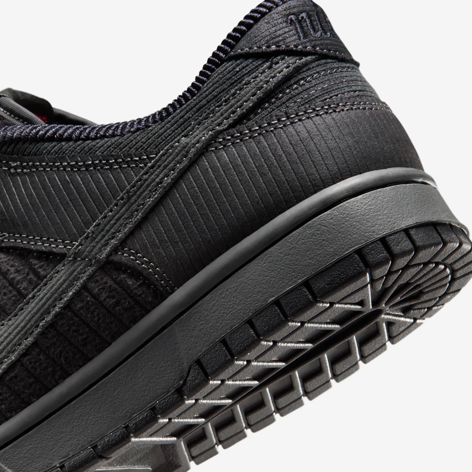Nike Dunk Low Black Corduroy IB7746-001 8