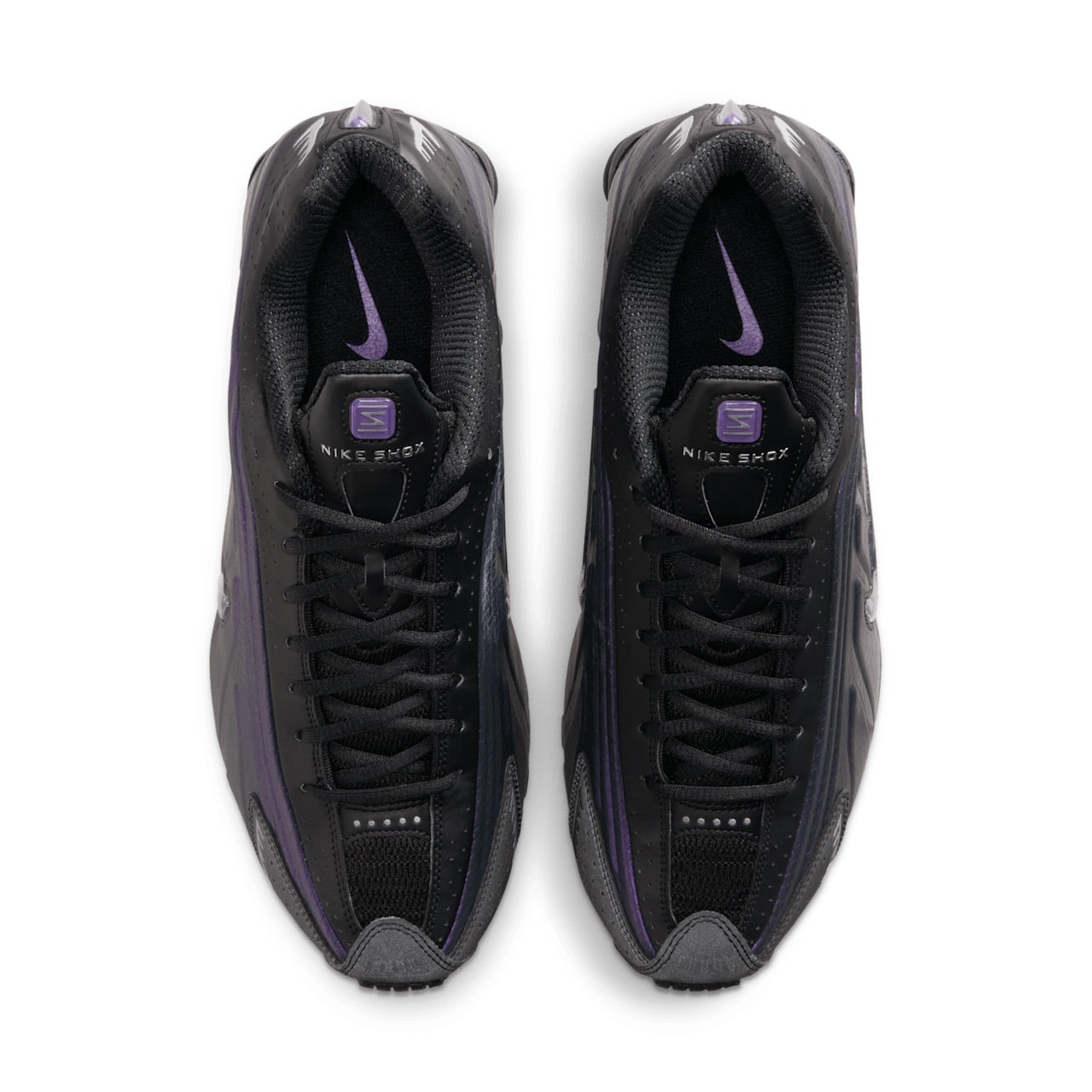 Nike Shox R4 Black Metallic Silver IO4546-002 5
