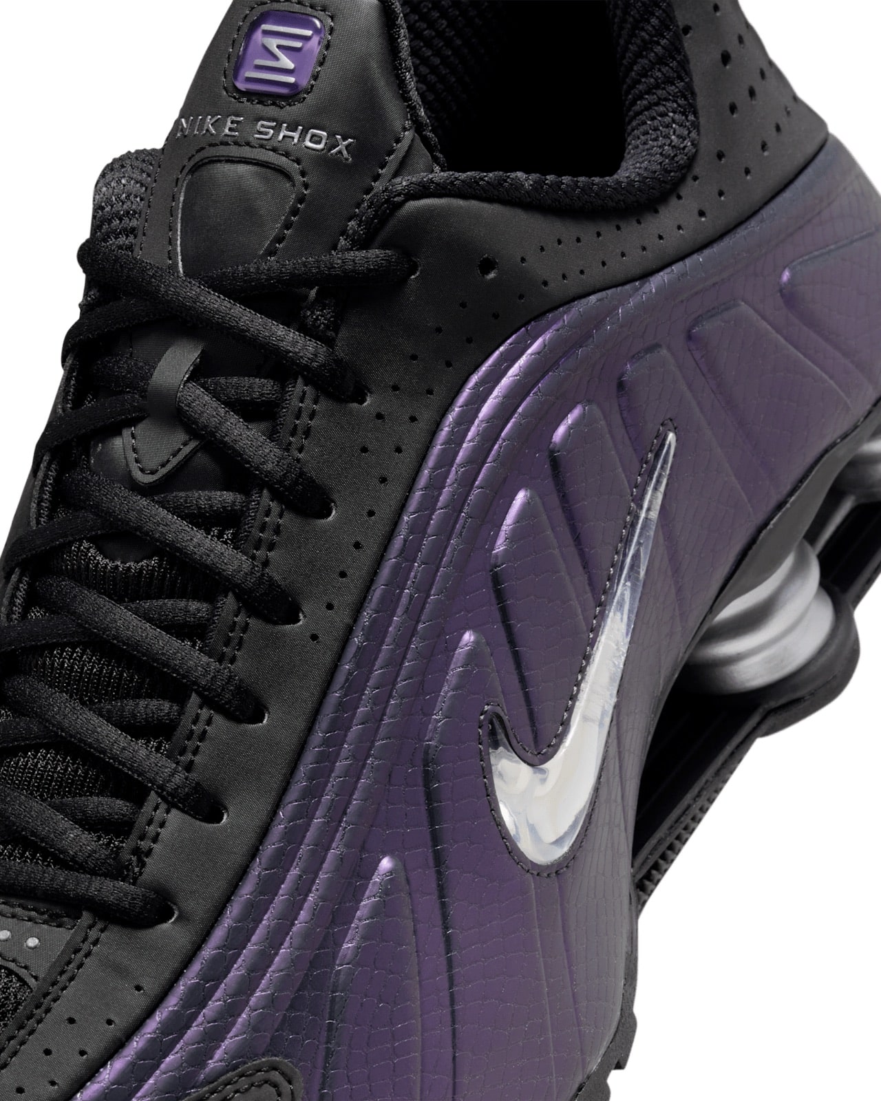 Nike Shox R4 Black Metallic Silver IO4546-002 7