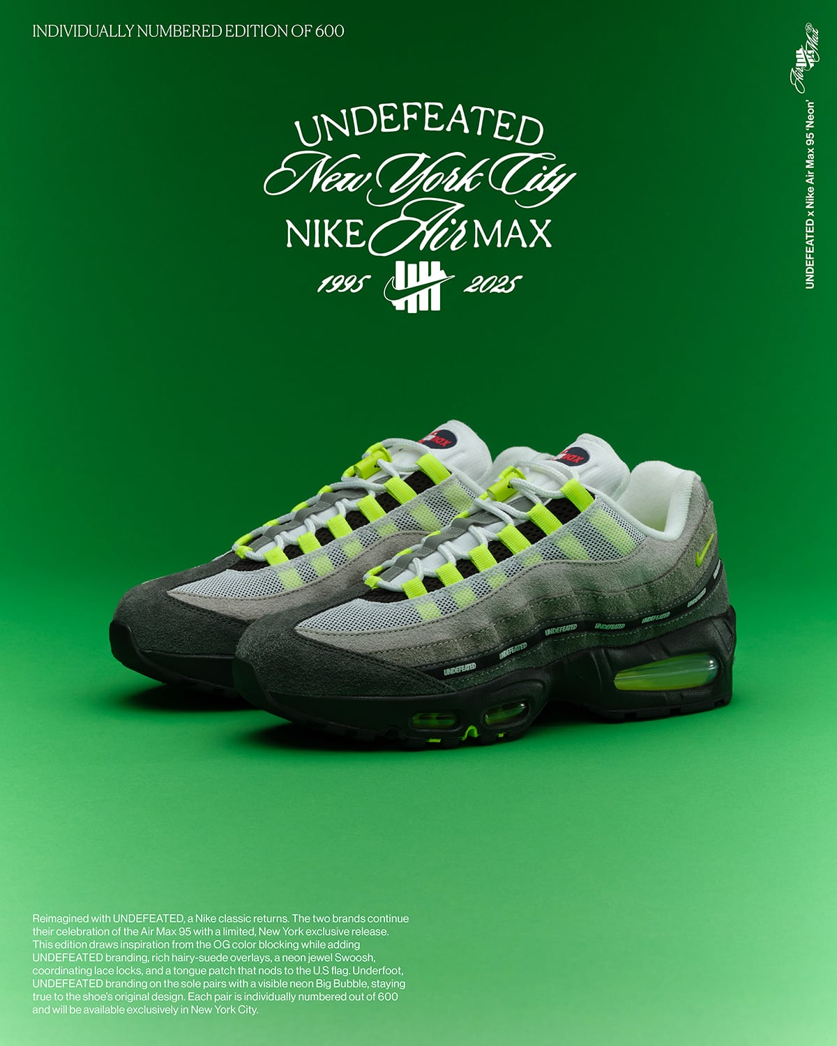 UNDEFEATED x Nike Air Max 95 Geo Exclusives Pack Holiday 2025 1