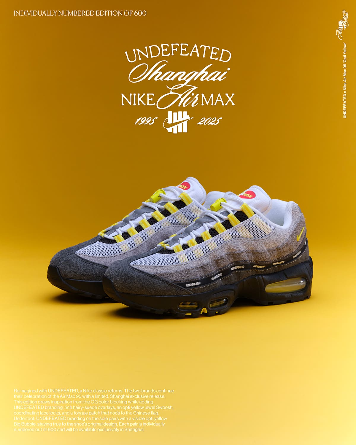UNDEFEATED x Nike Air Max 95 Geo Exclusives Pack Holiday 2025 4